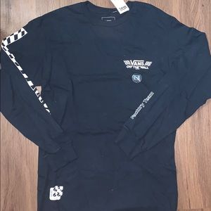 Vans Navy Blue Long Sleeve